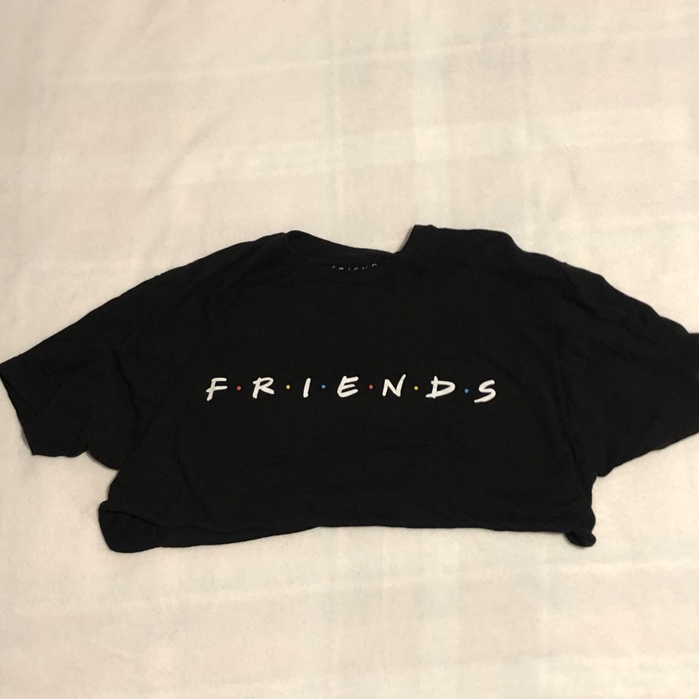 Cropped “Friends” Tee
